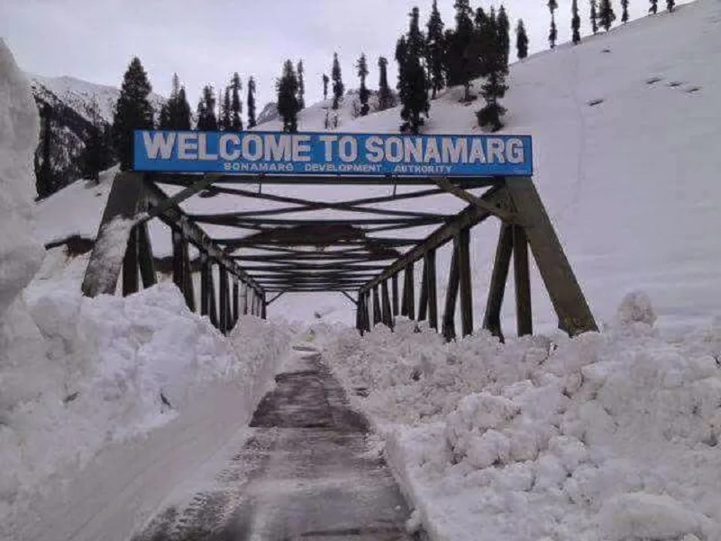Sonamarg Welcomes Season’s First Snowfall: A Magical Winter Wonderland Unfolds in Kashmir