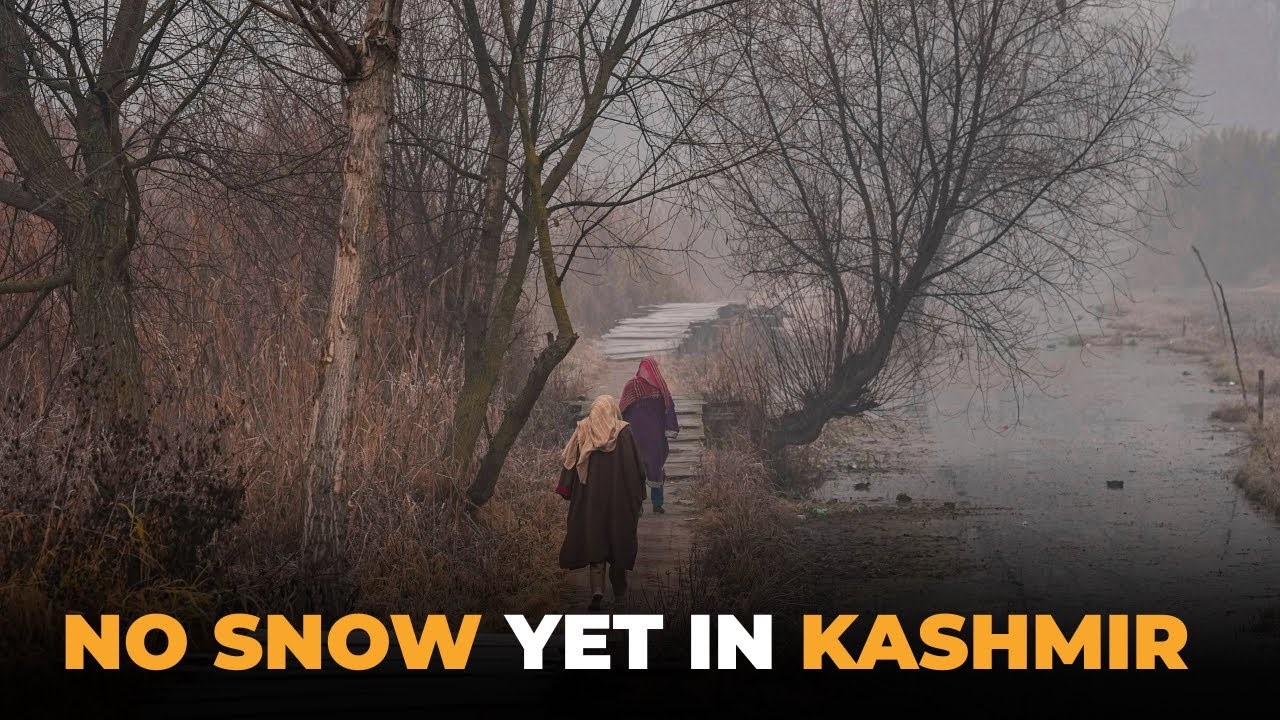 Kashmir Records 40% Rainfall Deficit, Dry Winter Raises Alarm for Water, Agriculture and Tourism