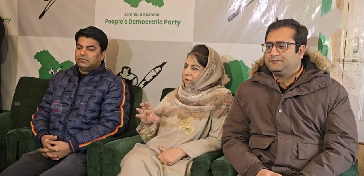 Mehbooba Mufti Flags ‘Dangerous Precedent’ in SMVD Medical College MBBS Cancellation, Questions Omar Abdullah’s Remarks