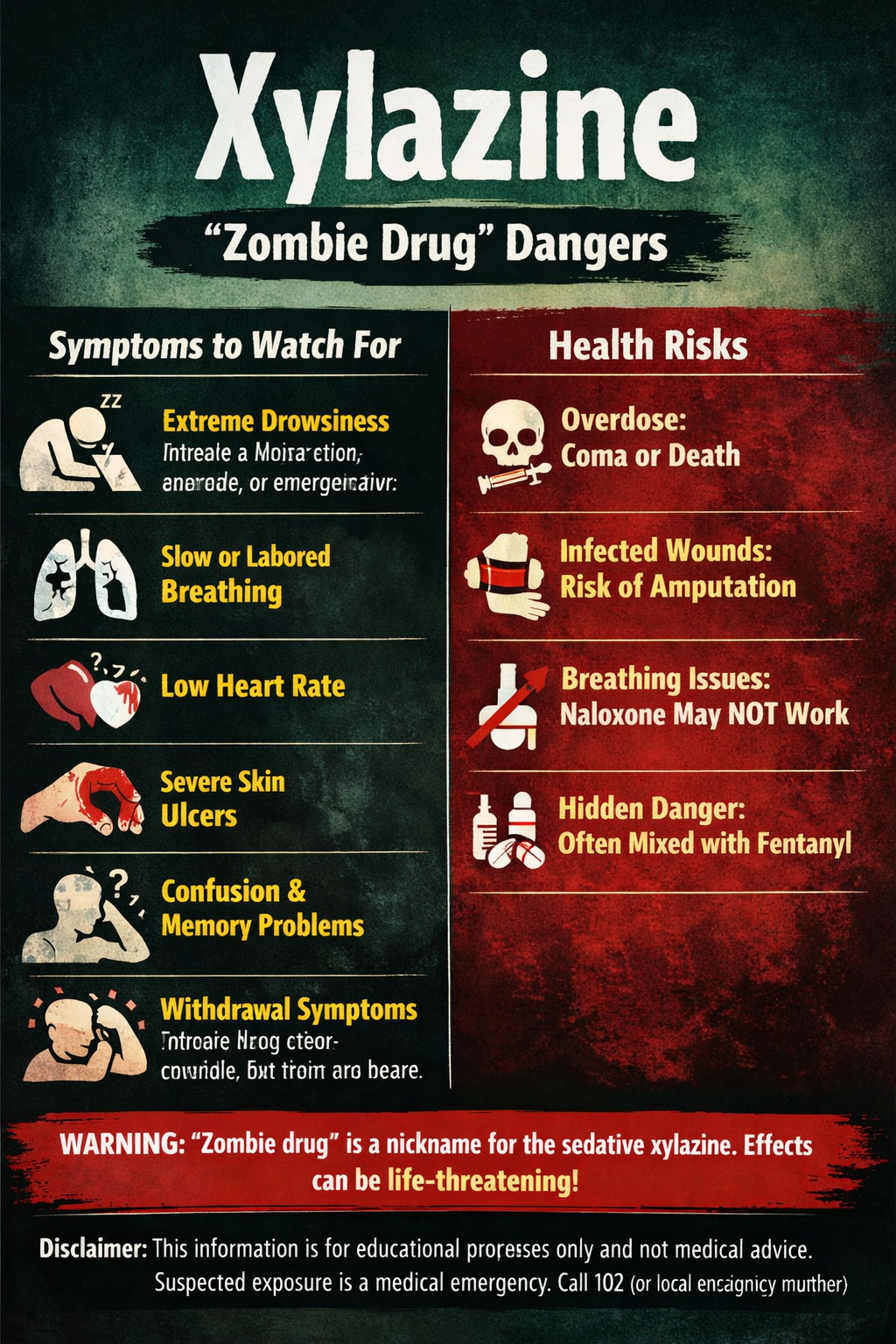 “Zombie Drug” Crisis Explained How Xylazine Is Reshaping the Global Drug Threat — And Why India Must Pay Attention Now