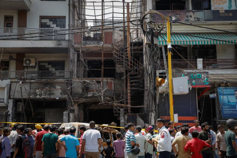 Delhi Fire Horror: 9 Dead After Blaze Engulfs Vivek Vihar Building, Cause Under Probe