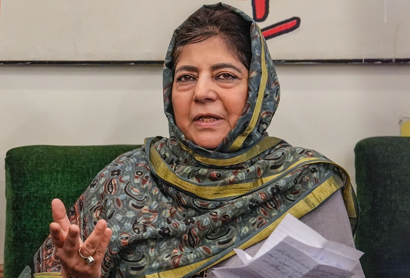 Mehbooba Mufti Attacks NC Over NHPC Power Projects Amid J&K Liquor Revenue Debate