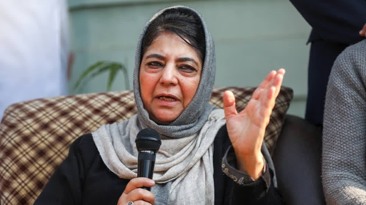 Outsourcing Government Jobs in J&K Sparks Political Storm: Mehbooba Mufti Warns of Threat to Merit and Transparency