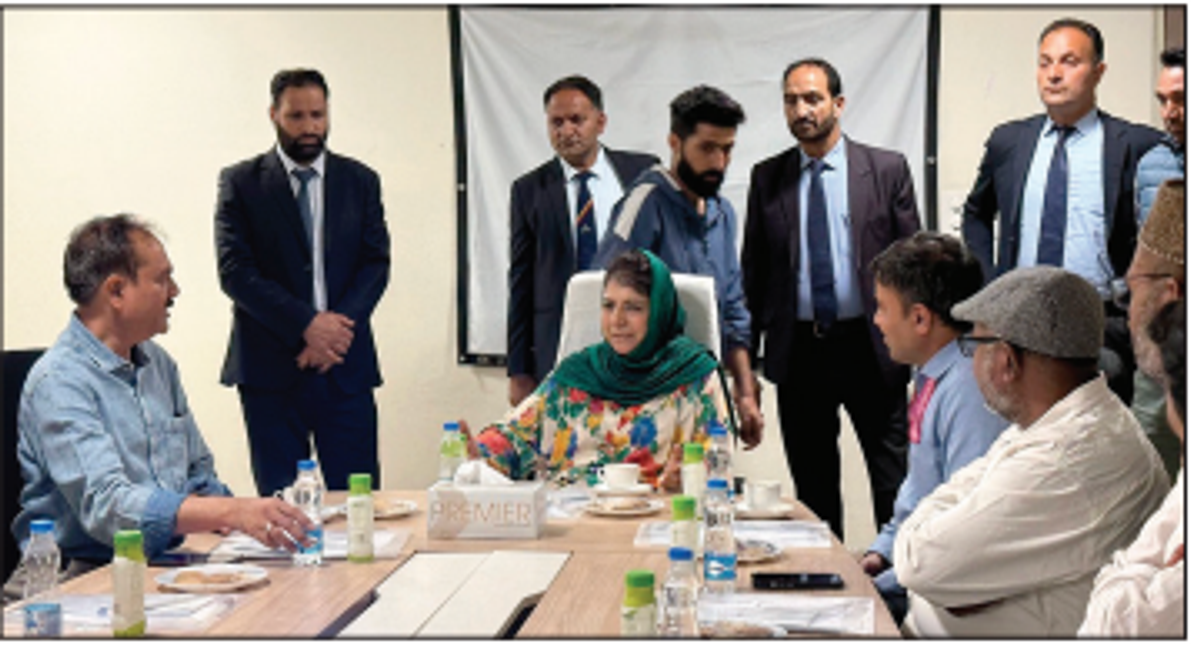 AIIMS Awantipora Row: Mehbooba Mufti's Visit Triggers Political Storm as Healthcare Project Becomes New Battleground in Kashmir