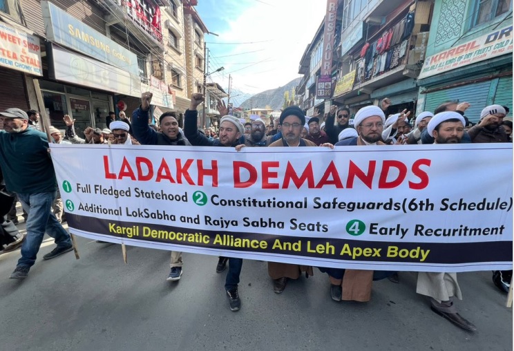 Ladakh Bandh on June 23: LAB and KDA Unite for Statehood, Sixth Schedule Safeguards and Greater Autonomy