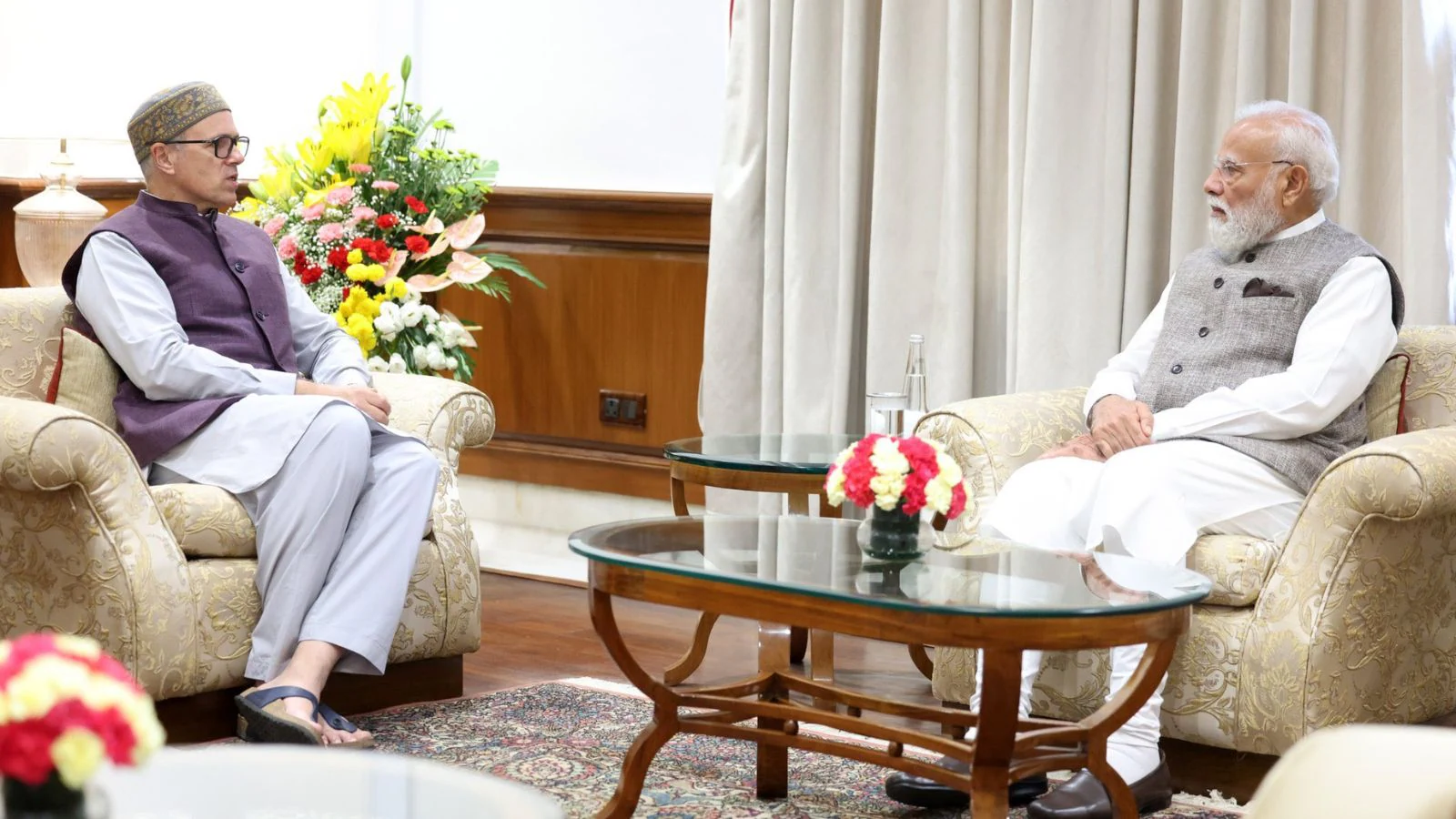 Omar Abdullah-PM Modi Meeting Sparks Political Storm in J&K: BJP Says NC Has Shifted From Article 370 to Statehood