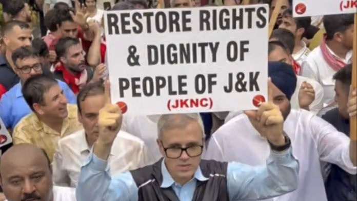 National Conference Reiterates Article 370 Restoration Demand Amid Internal Rift Over J&K Statehood