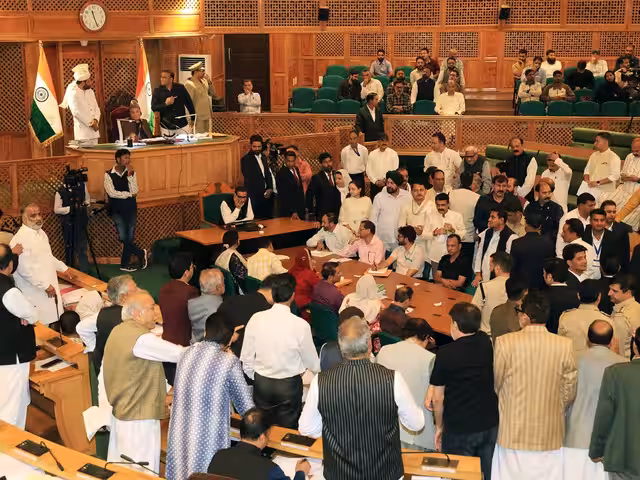 1947 vs 2019: Sajad Lone Broadens J&K Assembly’s Statehood Debate