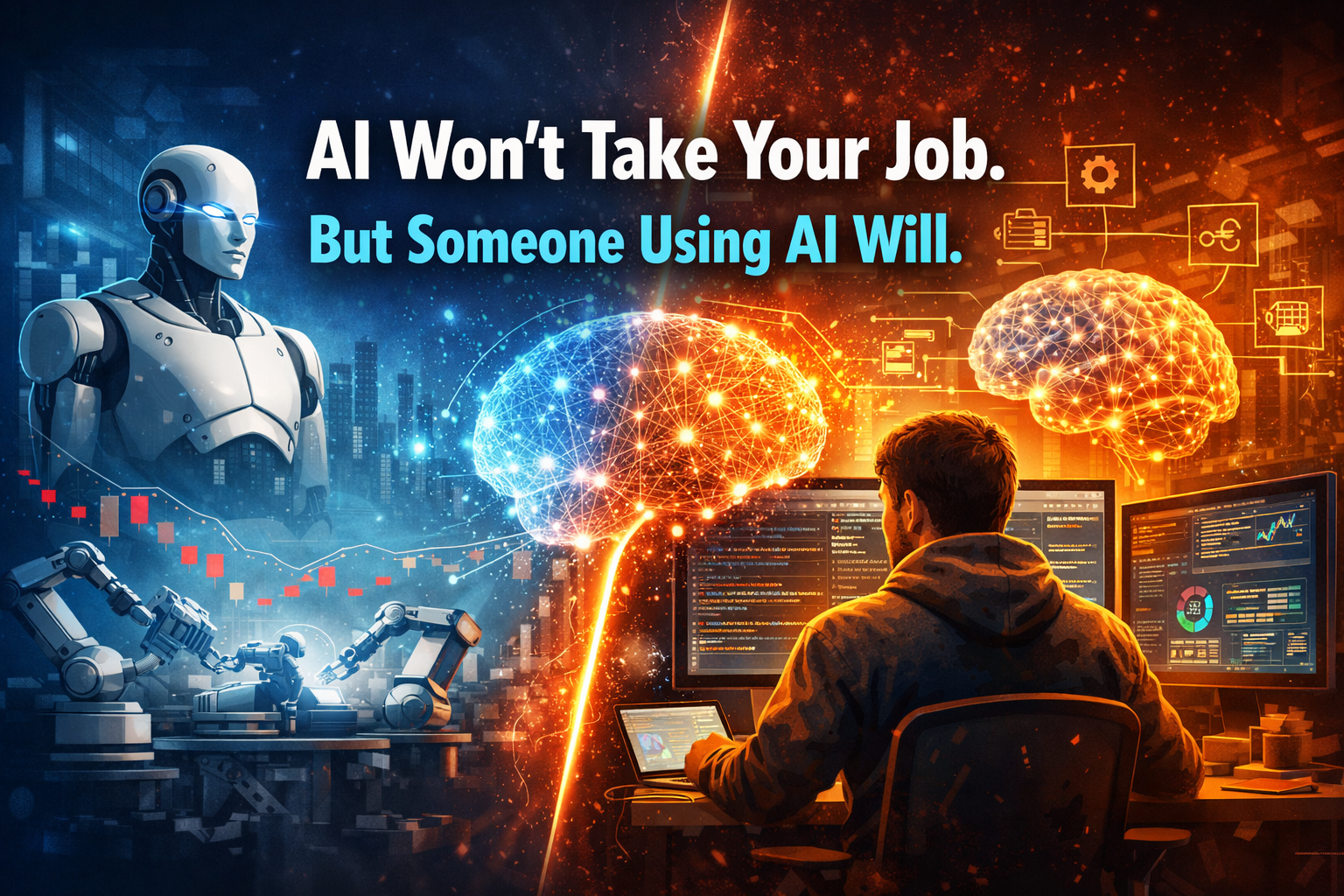 1. AI Won't Take Your Job, But Someone Using AI Might: 5 Careers and Skills to Learn Now