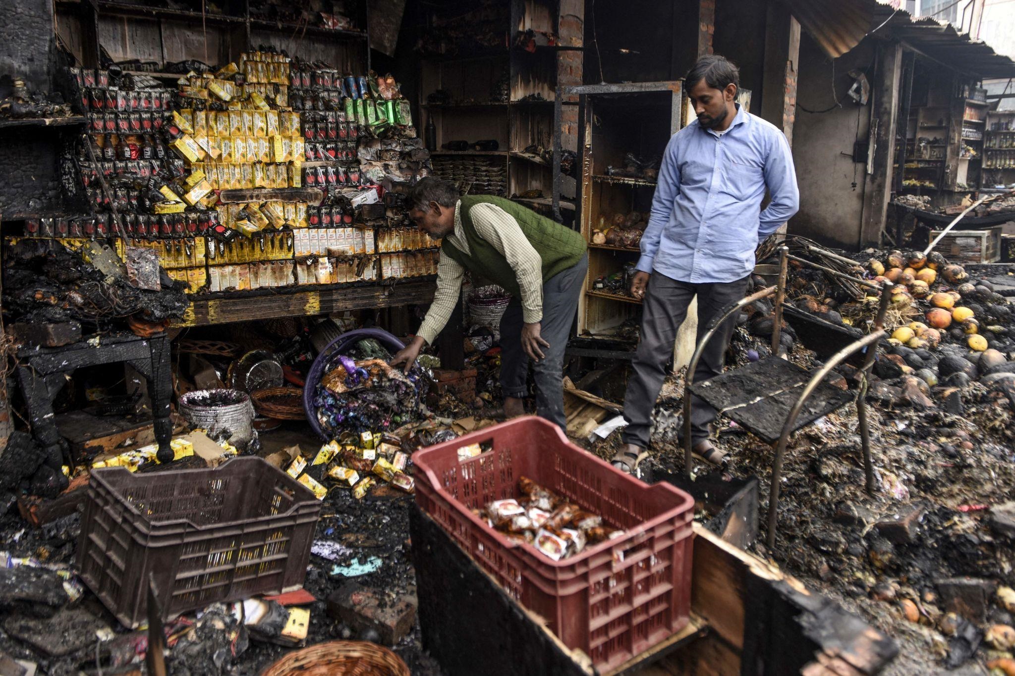 Shiv Market Fire in Jammu: Dozens of Shops Destroyed, Livelihoods at Risk