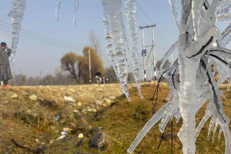 Autumn landscape in Kashmir as nighttime temperatures fall close to freezing and rain and snowfall are forecast over higher reaches.