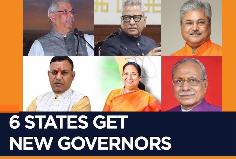 Who Are the New Governors Appointed by President Murmu? Full List and Profiles